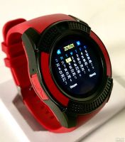 Лот: 14917569. Фото: 3. Умные часы Smart watch V8 красные... Красноярск