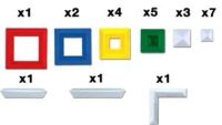 Лот: 6797718. Фото: 2. Конструктор wedgits 25 деталей... Игрушки