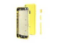 Лот: 12316944. Фото: 2. Корпус iPhone 5C Желтый. Запчасти, оборудование