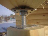 Лот: 6773768. Фото: 2. М 18 Компенсатор усадки для бруса... Строительные материалы