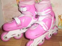 Лот: 3916135. Фото: 2. Ролики (раздвижные) для девочки... Дети растут
