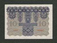 Лот: 16751959. Фото: 2. 10 крон 1922 года. Австрия. Из... Банкноты