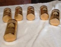 Лот: 20852383. Фото: 3. Стаканы СССР позолоченные - набор... Домашний быт