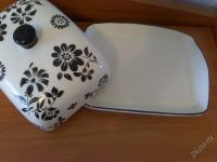 Лот: 1201441. Фото: 3. Масленка (керамика),новая. Домашний быт