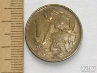 Лот: 16069435. Фото: 2. Монета 1 крона одна Чехословакия... Монеты