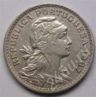 Лот: 201103. Фото: 2. Португалия. 50 сентаво 1967г. Монеты