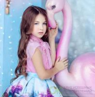 Лот: 9700254. Фото: 3. Блузка Стильняшка 146 (маломерит... Дети растут