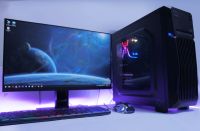 Лот: 17030130. Фото: 2. Мощный игровой ПК Ryzen 5 2500x... Компьютеры, ноутбуки, планшеты