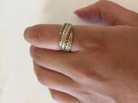 Лот: 9944706. Фото: 3. Кольцо золотое. Кольцо с камнями... Красноярск