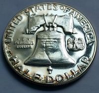 Лот: 19697012. Фото: 4. Монета США 50 центов 1960 год... Красноярск