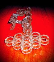 Лот: 20731347. Фото: 3. Сувенир из СССР Хрустальный Ключ... Сувениры, подарки