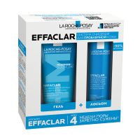 Лот: 23713360. Фото: 2. Ля Рош-Позе Эфаклар набор лосьон... Медицина