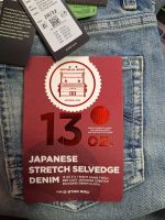 Лот: 20840038. Фото: 2. Selvedge, denim произведен в Японии... Мужская одежда