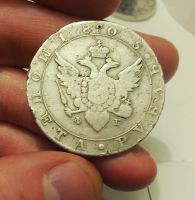 Лот: 6434456. Фото: 2. Монета рубль 1805 серебро. Монеты