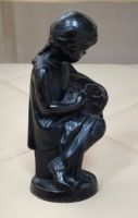 Лот: 25856825. Фото: 4. Статуэтка Девочка вышивает голубя... Красноярск