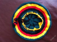 Лот: 1950100. Фото: 2. Растаманский берет. Мужская одежда