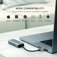 Лот: 24928843. Фото: 9. USB-хаб Satechi USB-C 4-in-1 с...