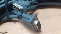 Лот: 20078262. Фото: 2. Длинный кабель DVI-DVI для монитора... Комплектующие