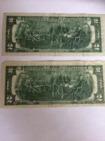 Лот: 18689423. Фото: 2. Набор 2x2 доллара США 1976 год... Банкноты