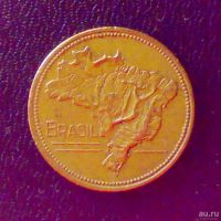 Лот: 8699453. Фото: 2. Бразилия 1 крузейро 1944. Монеты