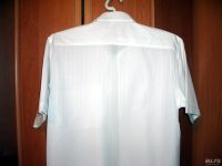 Лот: 1986815. Фото: 5. Нарядная белая мужская сорочка...