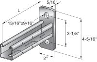 Лот: 12026952. Фото: 2. av oz Hilti кронштейн MQK-41/600... Строительные материалы