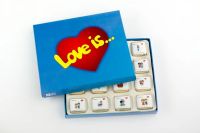 Лот: 3099468. Фото: 2. Шоколад "Love is...". Кондитерские изделия, конфеты