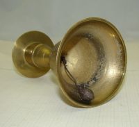 Лот: 18655688. Фото: 4. Подсвечник - колокольчик винтажный... Красноярск