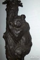 Лот: 16916787. Фото: 3. Подсвечник «Медведь лезет на дерево... Коллекционирование, моделизм