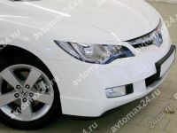 Лот: 5859739. Фото: 2. Реснички на фары, Хонда Цивик... Автохимия, масла, тюнинг
