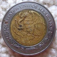 Лот: 9515874. Фото: 2. 2 песо 2001 Мексика (511). Монеты