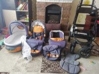 Лот: 20353891. Фото: 2. Коляска 3в1 hapich aviator. Детский транспорт