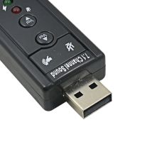 Лот: 9672717. Фото: 3. Внешняя USB звуковая карта с кнопками... Компьютеры, оргтехника, канцтовары