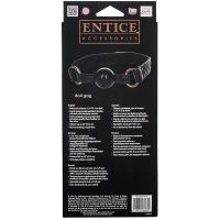 Лот: 22068067. Фото: 7. Кляп Entice Ball Gag – черный