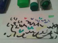 Лот: 7015611. Фото: 2. Маркер маркеры цветные 10шт. Канцелярские и офисные товары