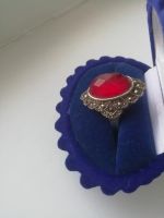 Лот: 19157753. Фото: 3. Серебряное кольцо с рубином и... Красноярск