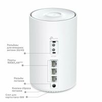 Лот: 20996958. Фото: 2. Wi-Fi роутер TP-LINK Deco X50-4G... Сетевые устройства