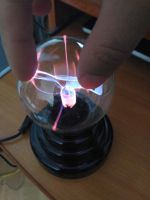 Лот: 8848743. Фото: 2. Плазменный шар USB / plasma ball... Освещение