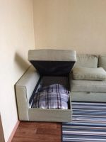 Лот: 10855348. Фото: 3. Угловой диван-кровать от Икея. Мебель