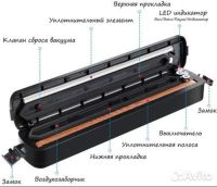 Лот: 19933164. Фото: 7. Вакууматор Vacuum Sealer S + 10...