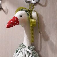 Лот: 12596048. Фото: 2. Кукла-пакетница ГУСЬ. Ручная работа