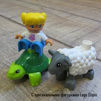 Лот: 12606656. Фото: 2. Зелёная черепаха - фигурка для... Игрушки
