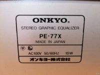 Лот: 16629303. Фото: 5. Эквалайзер Onkyo PE-77X