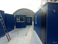 Лот: 15334260. Фото: 7. Пост охраны (2,1х2,1м) синий бытовка...