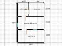 Лот: 10468909. Фото: 2. Баня 4х4 с террасой 2х4 из строганного... Срубы и конструкции