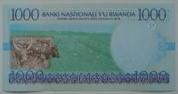 Лот: 13008281. Фото: 2. Руанда 1000 франков 1998, в обороте... Банкноты