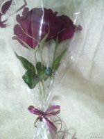 Лот: 8713544. Фото: 4. букет из роз с рафаэлло, 3 цветка. Красноярск
