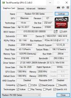 Лот: 17761723. Фото: 7. Видеокарта MSI rx580 8gb