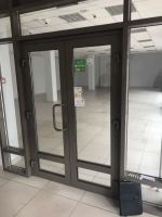 Лот: 10370307. Фото: 2. Двери входные Алюминиевые. Двери, окна, фурнитура