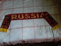 Лот: 3852092. Фото: 2. Эксклюзивный шарф "Россия". Состояние... Аксессуары